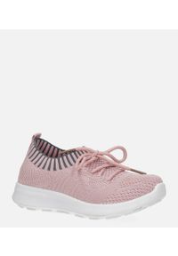 Casu - Różowe buty sportowe sznurowane casu 1951. Kolor: różowy #2