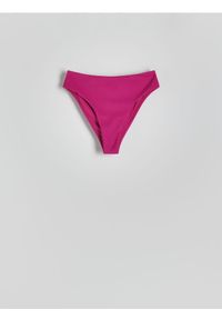Reserved - Dół od bikini - fuksja. Stan: podwyższony. Kolor: różowy. Materiał: materiał