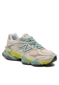 New Balance Sneakersy U9060GCB Beżowy. Kolor: beżowy. Materiał: skóra