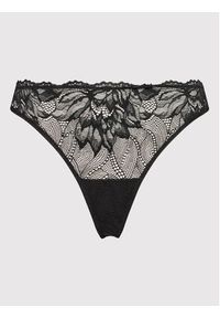 Calvin Klein Underwear Stringi 000QF6397E Czarny. Kolor: czarny. Materiał: syntetyk #3