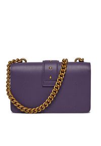 Pinko Torebka Love One Mini C AI 23-24 PLTT 100058 A0F1 Fioletowy. Kolor: fioletowy. Materiał: skórzane #3