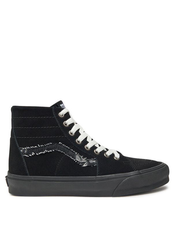 Vans Tenisówki Sk8-Hi Tapered VN0009QPBKA1 Czarny. Kolor: czarny. Materiał: skóra, zamsz