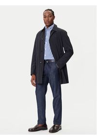 Bugatti Płaszcz przejściowy 535400-59030 Granatowy Slim Fit. Kolor: niebieski. Materiał: syntetyk #4