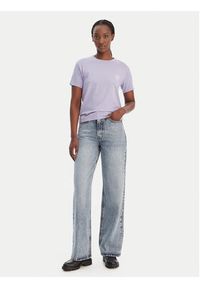 Hugo - HUGO T-Shirt 50556981 Fioletowy Regular Fit. Kolor: fioletowy. Materiał: syntetyk #3