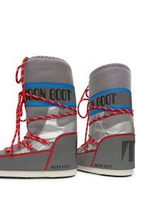 Moon Boot Śniegowce Mb Icon Space Racing 80D1403030 Szary. Kolor: szary. Materiał: materiał #4