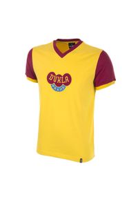 COPA FOOTBALL - Koszulka retro piłkarska dla dorosłych - Czechosłowacja Lata 60 - Niebieska. Kolor: żółty. Sezon: lato. Sport: piłka nożna