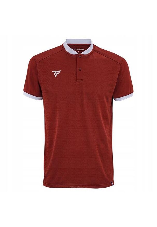 TECNIFIBRE - Koszulka polo tenisowa męska Tecnifibre Team. Typ kołnierza: polo. Kolor: czerwony. Sport: tenis