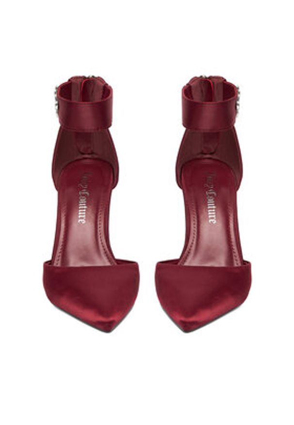 Juicy Couture Szpilki EO-LH24018-2A Bordowy. Kolor: czerwony. Materiał: materiał. Obcas: na szpilce