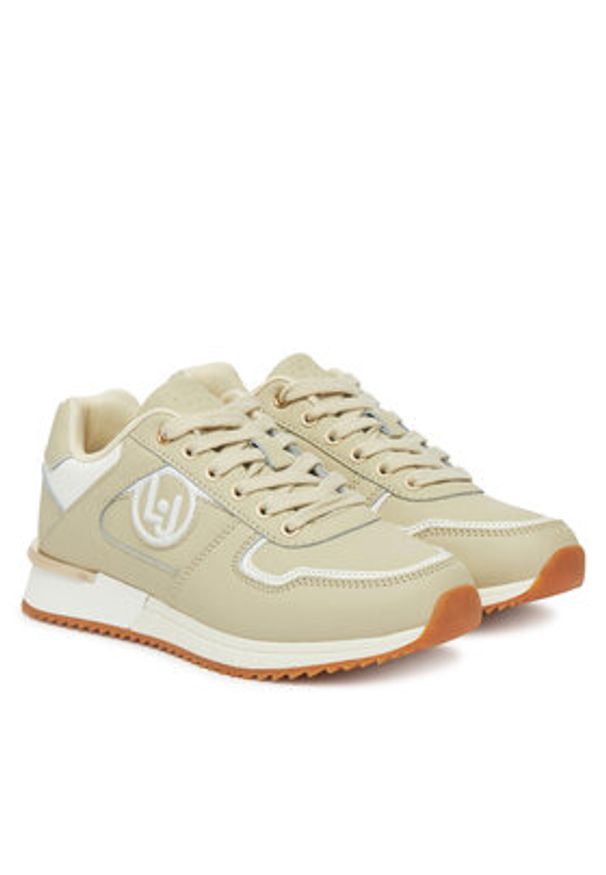 Liu Jo Sneakersy Rosy 905 4A5713 PX474 Beżowy. Kolor: beżowy. Materiał: skóra
