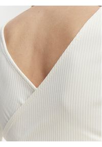 Roxy Longsleeve ERJKT04364 Biały Slim Fit. Kolor: biały. Długość rękawa: długi rękaw #3