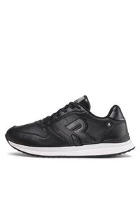 Rieker Sneakersy 42501-00 Czarny. Kolor: czarny. Materiał: skóra