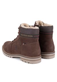 U.S. Polo Assn. Trapery POLY001M/DLT1 Brązowy. Kolor: brązowy. Materiał: nubuk, skóra #2