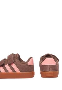 Adidas - adidas Sneakersy Vl Court 3.0 Shoes KK4584 Brązowy. Kolor: brązowy. Materiał: zamsz, skóra #7