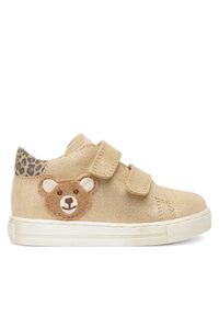 Sneakersy Naturino. Kolor: złoty