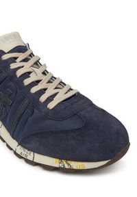 Premiata Sneakersy LUCY VAR 7254 Granatowy. Kolor: niebieski. Materiał: zamsz, skóra