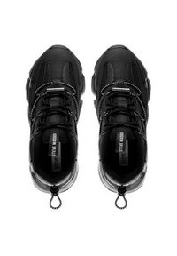 Steve Madden Sneakersy Spectator Sneaker SM11002961-04005-184 Czarny. Kolor: czarny. Materiał: skóra
