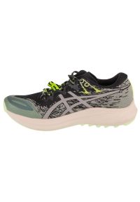 Buty do biegania Asics Fuji Lite 5 1012B690-001 czarne. Zapięcie: sznurówki. Kolor: czarny. Materiał: guma, syntetyk, tkanina