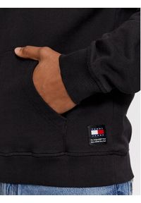 Tommy Jeans Bluza Varsity DM0DM18401 Czarny Regular Fit. Kolor: czarny. Materiał: bawełna