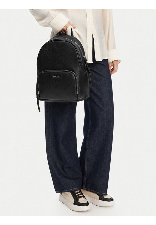 Lasocki Plecak C-LSK-L-003-08 Czarny. Kolor: czarny. Materiał: materiał