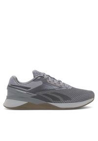 Reebok Buty na siłownię Nano X3 100033786-M Szary. Kolor: szary. Sport: fitness