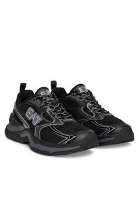 EA7 Emporio Armani Sneakersy X8X249 XK446 N543 Czarny. Kolor: czarny. Materiał: skóra #6
