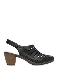 Rieker Sandały CEO-40959-00 Czarny. Kolor: czarny. Materiał: skóra #1