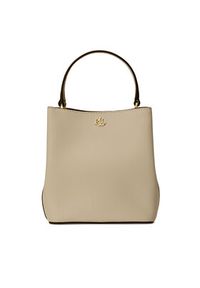 Lauren Ralph Lauren - LAUREN RALPH LAUREN Torebka 431969365004 Beżowy. Kolor: beżowy. Materiał: skórzane #5