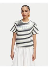 Weekend Max Mara T-Shirt Bora 2615971042 Granatowy Regular Fit. Kolor: niebieski. Materiał: bawełna #1