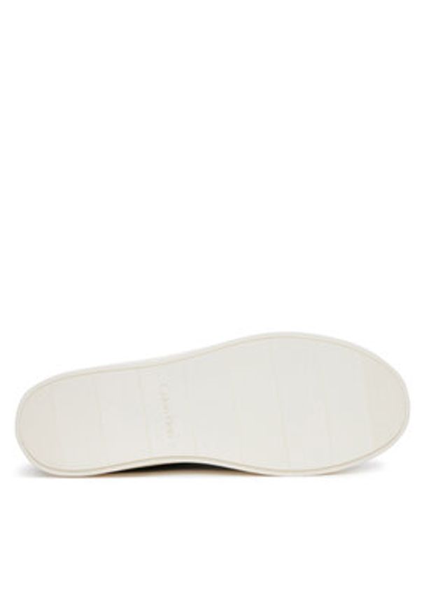 Calvin Klein Sneakersy Pure Low Laceup Cupsole Hf Lth HM0HM01859 Czarny. Kolor: czarny. Materiał: skóra