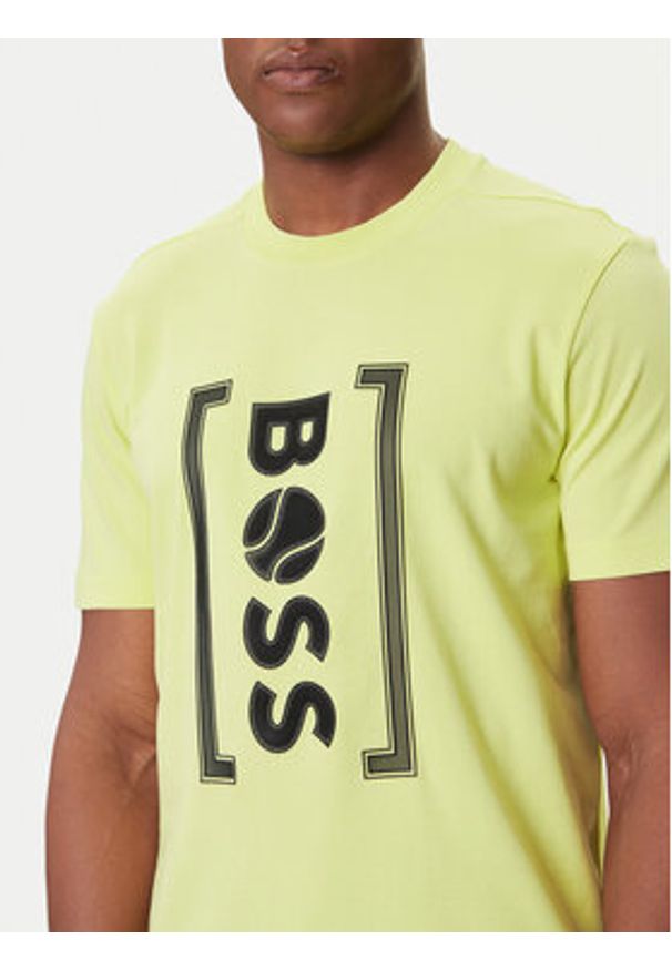 BOSS T-Shirt Iconic TL 50543905 Zielony Relaxed Fit. Kolor: zielony. Materiał: bawełna