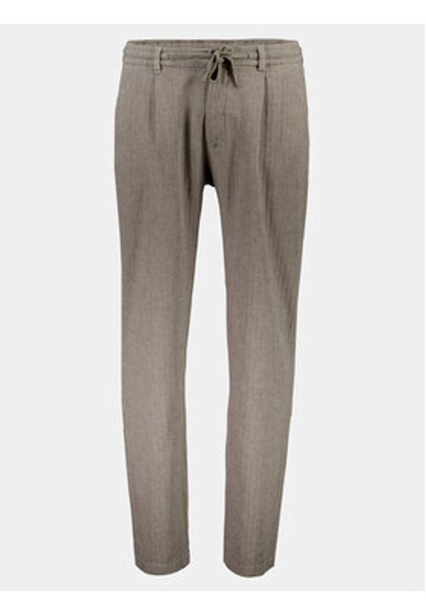 Lindbergh Spodnie materiałowe 30-003020 Zielony Relaxed Fit. Kolor: zielony. Materiał: bawełna