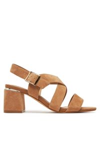 Sergio Bardi Sandały WYL4146-1Z-SB Brązowy. Kolor: brązowy. Materiał: skóra, zamsz #1