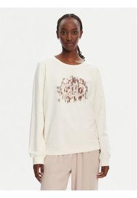 Liu Jo Sport Bluza TA5168 FS090 Écru Regular Fit. Materiał: bawełna. Styl: sportowy #1