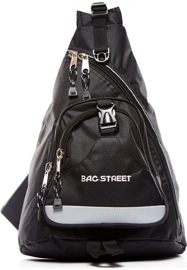 BAG STREET - Bag Street Plecak sportowy czarny (95BS). Kolor: czarny. Styl: sportowy, street
