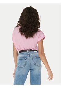 only - ONLY T-Shirt Moster 15106662 Różowy Regular Fit. Kolor: różowy. Materiał: wiskoza #3