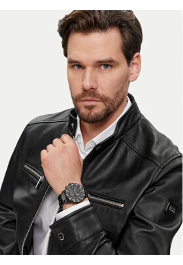 Emporio Armani Zegarek Ceramic AR70010 Czarny. Kolor: czarny