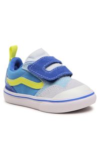 Tenisówki Vans Comfycush New VN0A4TZHBER1 Color Block Blue/Multi. Kolor: niebieski. Materiał: materiał