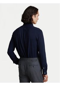 Polo Ralph Lauren Koszula 710654408016 Granatowy Regular Fit. Typ kołnierza: polo. Kolor: niebieski. Materiał: bawełna