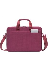 Torba na laptopa RIVACASE Biscayne 8325 13-14 cali Czerwony. Kolor: czerwony. Styl: biznesowy, elegancki, casual #5