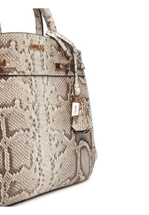 Guess Torebka Melinda HWKG99 33060 Beżowy. Kolor: beżowy. Materiał: skórzane