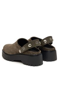 Guess Klapki FLTWN2 SUE01 Khaki. Kolor: brązowy. Materiał: skóra, zamsz #5