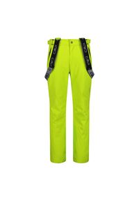 Spodnie narciarskie softshell CMP. Kolor: żółty, czarny, wielokolorowy, biały. Materiał: softshell. Sezon: zima. Sport: narciarstwo #1