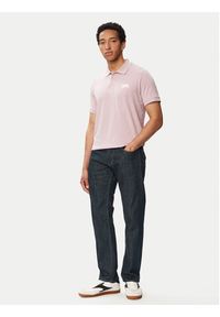 Karl Lagerfeld - KARL LAGERFELD Polo 745780 563235 Różowy Regular Fit. Typ kołnierza: polo. Kolor: różowy. Materiał: bawełna #5