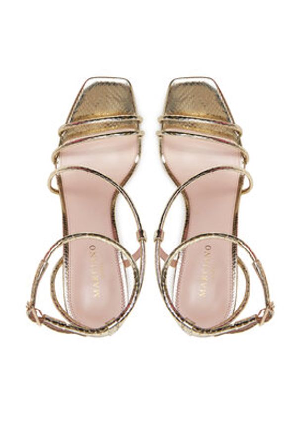 Marciano Guess Sandały 5GGZ34 7325A Złoty. Kolor: złoty. Materiał: skóra