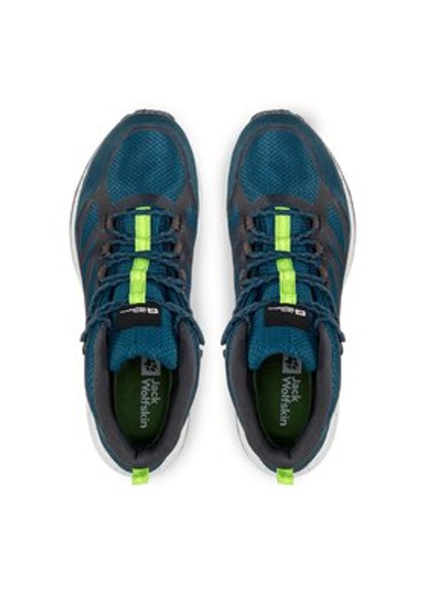 Jack Wolfskin Trekkingi Terraventure Texapore Mid M 4051521 Granatowy. Kolor: niebieski. Materiał: materiał. Sport: turystyka piesza