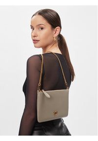 Pinko - PINKO Torebka Flat Classic . PE 24 PCPL 100455 A0F1 Beżowy. Kolor: beżowy. Materiał: skórzane #3