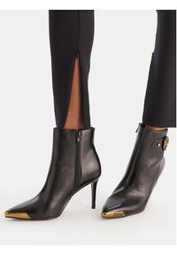 Babylon Spodnie materiałowe E00057 Czarny Slim Fit. Kolor: czarny. Materiał: syntetyk #6