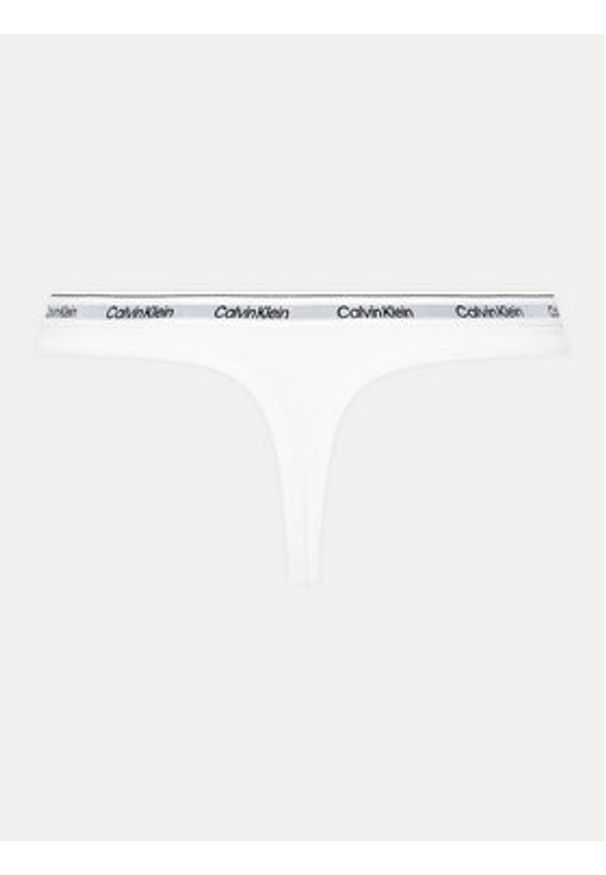 Calvin Klein Underwear Komplet 3 par stringów 000QD5209E Kolorowy. Materiał: bawełna. Wzór: kolorowy