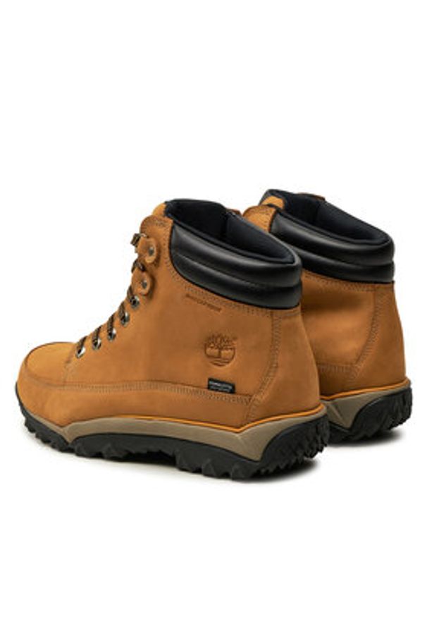 Timberland Trapery Ek Rime Ridge Wp Mid TB12402R2311 Żółty. Kolor: żółty. Materiał: nubuk, skóra