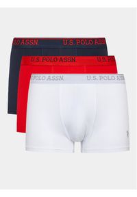 U.S. Polo Assn. Komplet 3 par bokserek 80097 Kolorowy. Materiał: bawełna. Wzór: kolorowy #1